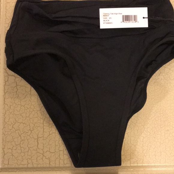 KT by Knix. XS Turning Tide High Rise Bikini Bottom - Picture 2 of 4
